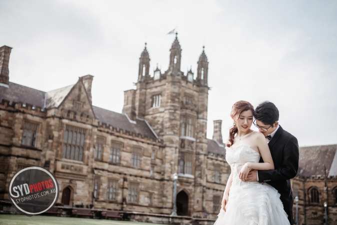 The University of Sydney (USYD) Pre Wedding Photoshoot Sydney